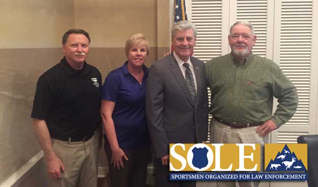 Mississippi Governor Phil Bryant Named Honorary Chairman of Sportsmen Organized for Law Enforcement